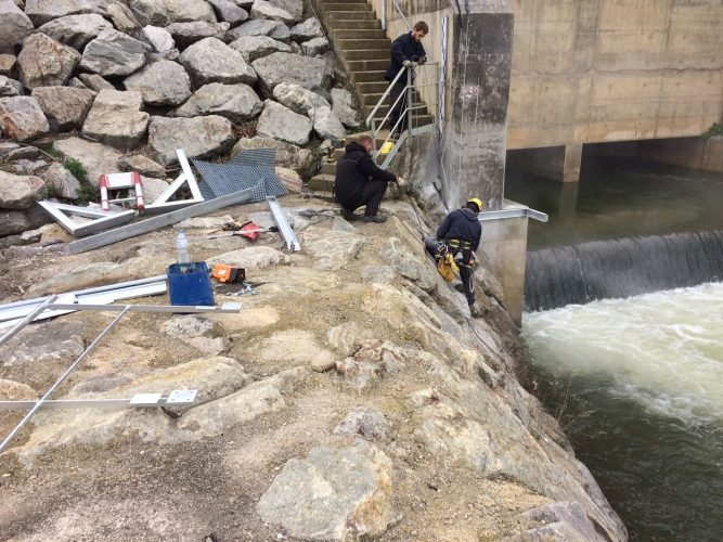 Travaux Barrage de Vinça