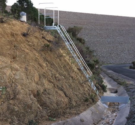 Travaux Barrage de Vinça