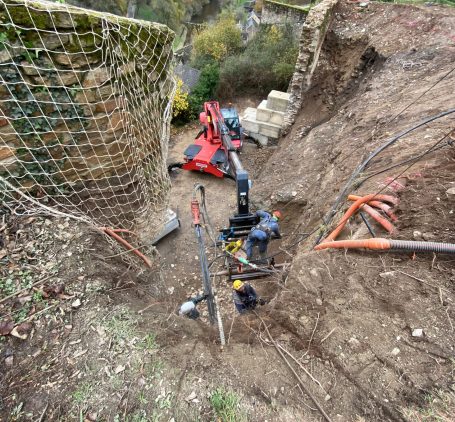 Travaux Château de Belcastel