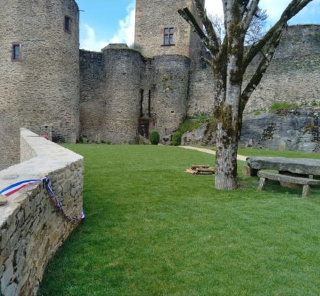 Travaux Château de Belcastel